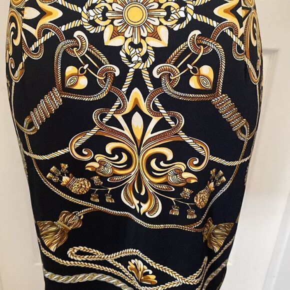 Cache Black and Cream Embellished Mini Pencil Skirt - Picture 6 of 7